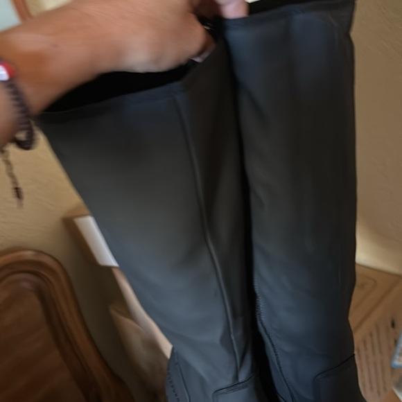 Womens Knee High Boots Thick Bottom Casual Wedding Hiking size 41/ 10.5 - Picture 8 of 14